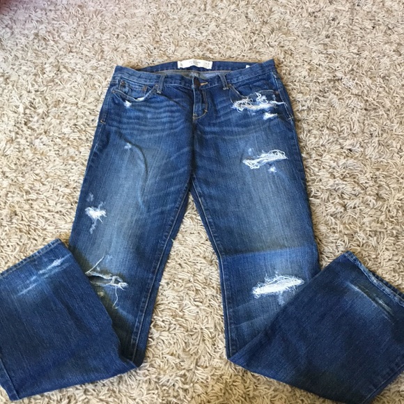 Abercrombie and Fitch New York distressed jeans - Picture 4 of 7